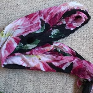 Floral AE scarf